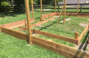 Building a vegetable garden